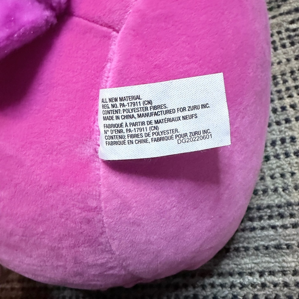 Zuru Rainbocorns Plush 15" Tall Pink Blue Unicorn Heart Glitter Big Eyes stuffed - Picture 5 of 11